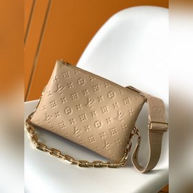 LV Модель M59278 Золотая сумка Coussin Small с цепочкой через пле