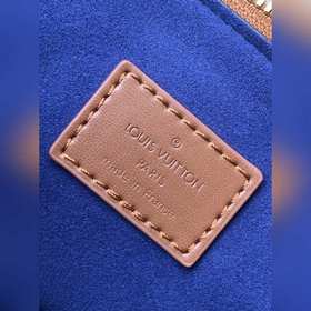 LV Модель M57791, песочный цвет, маленькая сумка Coussin с цепочк