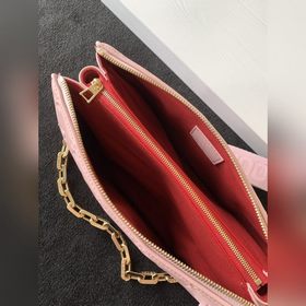LV Модель M59276 Розовый Coussin Маленькая сумка с цепочкой Блесн