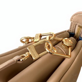 LV модель M58268, сумка Coussin BB, цвет： земляной желтый Эта сум
