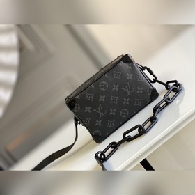 LV Модель M44735 Сумка MINI SOFT TRUNK с цепочкой Вирджил Абло пр