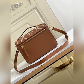 LV Модель m46018 коричневый Pochette Metis сумка через плечо Изг