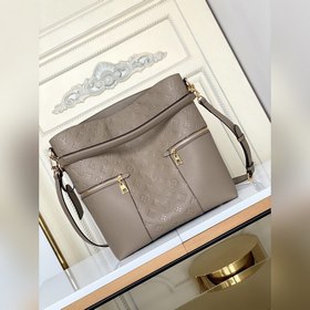 LV Модель M44014, полностью из кожи, LU MELIE, сумка для покупок,