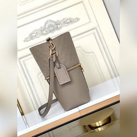 LV Модель M44014, полностью из кожи, LU MELIE, сумка для покупок,