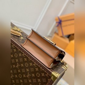 LV  Мини-сумка Dauphine с желтыми цветами Сумка через плечо Нов