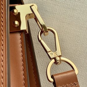 LV  Мини-сумка Dauphine с желтыми цветами Сумка через плечо Нов