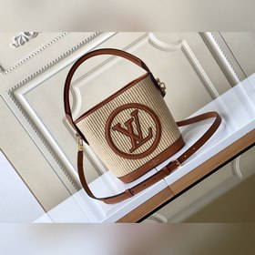 LV PETIT BUCKET сумка-ведро через плечо Модель m59961 коричневая