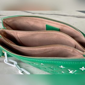 LV Coussin маленькая сумка, модель M20760, зеленая Эта сумка Cou