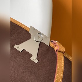 Сумка LV Buci через плечо, модель 59459, цвет карамельный Сумка 