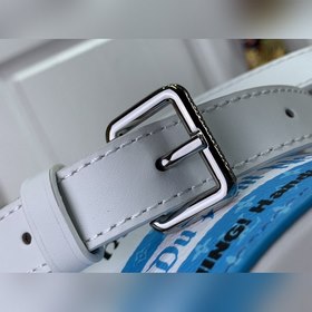 Сумка LV PAINT CAN, синяя с шелкографией, сумка-бакет через плечо