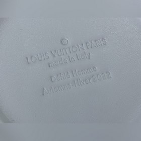 Сумка LV PAINT CAN оранжевая с шелкографией, сумка-барабан через 