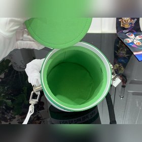 Сумка LV PAINT CAN Зеленая шелкография Сумка LV Paint Can с мета