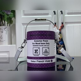 Сумка LV PAINT CAN, фиолетовая с шелкографией Сумка LV Paint Can 