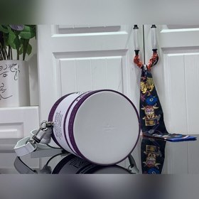 Сумка LV PAINT CAN, фиолетовая с шелкографией Сумка LV Paint Can 
