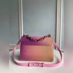 LV Модель M59896 Сумка среднего размера Twist с градиентным розов