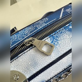 LV  Мини-сумка через плечо Mini Soft Trunk, модель M20557, синий