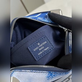 LV  Мини-сумка через плечо Mini Soft Trunk, модель M20557, синий