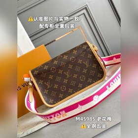 LV Модель M45985 Старая вишневая сумка через плечо Кожа истерита