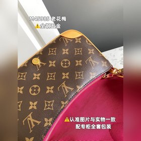 LV Модель M45985 Старая вишневая сумка через плечо Кожа истерита