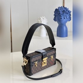 LV Petite Malle сумка через плечо Модель M46120 Старый узор Нико