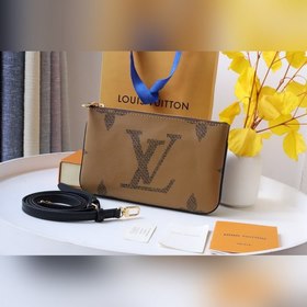 LV Модель M69203  Сумка DOUBLE ZIP POCHETTE Сумка Double Zip Po