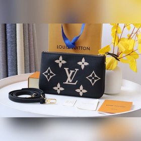 LV Модель M69203  Сумка DOUBLE ZIP POCHETTE Сумка Double Zip Po