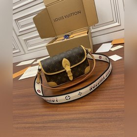 LV Сумка через плечо Модель M45985 Улучшенное качество. Внутренн