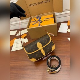 LV Сумка через плечо Модель M45985 Улучшенное качество. Внутренн