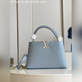 LV Модель M20841 Звездная пыль, синий, полностью кожаная серия Ca
