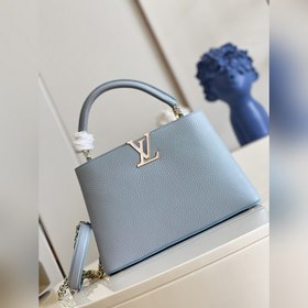 LV Модель M20841 Звездная пыль, синий, полностью кожаная серия Ca