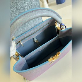 LV Модель M20841 Звездная пыль, синий, полностью кожаная серия Ca
