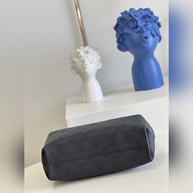 LV  Модель M20700 Черный Кожаная сумка для покупок Why Knot Мал