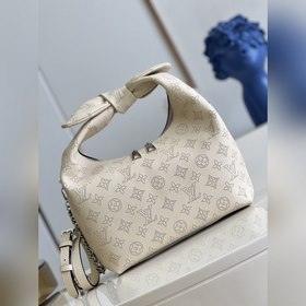 LV Модель M20700 Белый Кожаная сумка для покупок Why Knot Мален