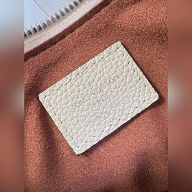 LV Модель M20700 Белый Кожаная сумка для покупок Why Knot Мален