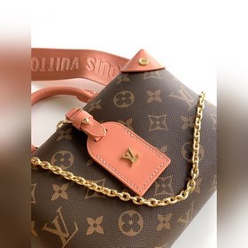 LV Модель M45531 Розовый Черный Petite Malle Souple Сумка Изгото