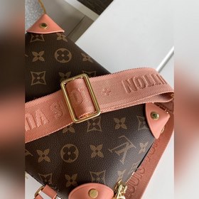 LV Модель M45531 Розовый Черный Petite Malle Souple Сумка Изгото