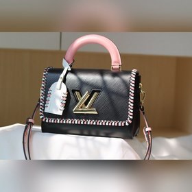 Средняя сумка LV Twist через плечо Средняя сумка Twist с уникальн