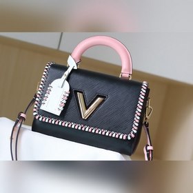 Средняя сумка LV Twist через плечо Средняя сумка Twist с уникальн