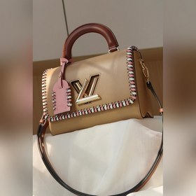 Средняя сумка LV Twist через плечо Средняя сумка Twist с уникальн