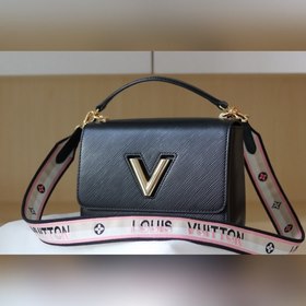 Средняя сумка LV Twist через плечо Средняя сумка Twist с уникальн