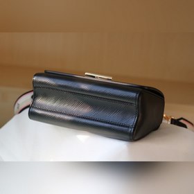 Средняя сумка LV Twist через плечо Средняя сумка Twist с уникальн
