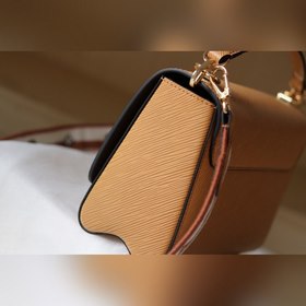 Средняя сумка LV Twist через плечо Средняя сумка Twist с уникальн