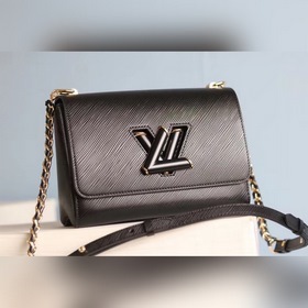 Средняя сумка LV Twist через плечо Средняя сумка Twist с изящными