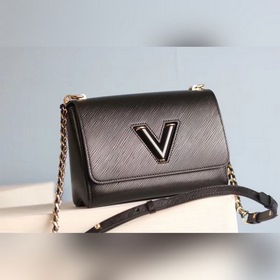 Средняя сумка LV Twist через плечо Средняя сумка Twist с изящными