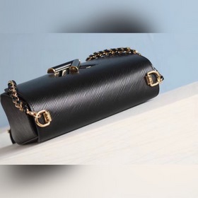 Средняя сумка LV Twist через плечо Средняя сумка Twist с изящными