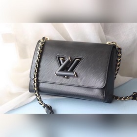 Средняя сумка LV Twist через плечо Средняя сумка Twist с изящными