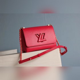 Сумка LV Twist среднего размера через плечо Средняя сумка Twist с