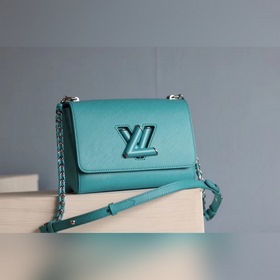 Средняя сумка LV Twist через плечо Весна знаменует обновление сре