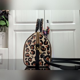 LV SPEEDY BANDOULIèRE 25 Сумка с леопардовым принтом Сумка Speedy