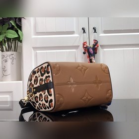 LV SPEEDY BANDOULIèRE 25 Сумка с леопардовым принтом Сумка Speedy